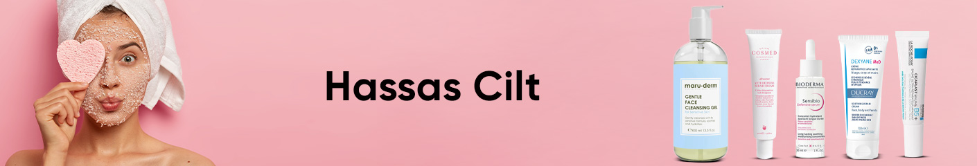 Hassas cilt bakım ürünleri